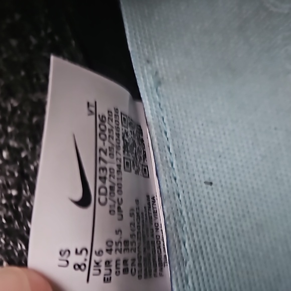 Nike womens infinity react black yellow and green size 8.5 - Picture 5 of 6